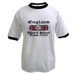 England soccer shirt