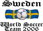 Sweden soccer shirt d48